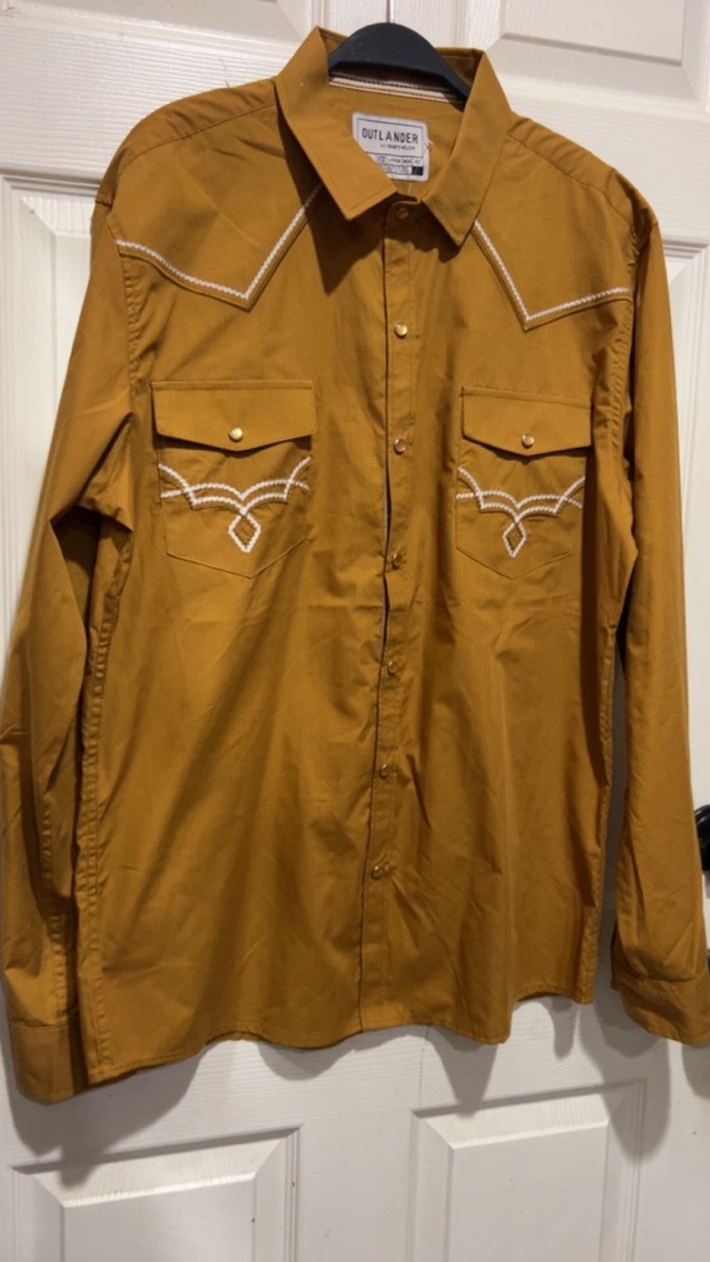 Other Men's OUTLANDER by CRAFT+FLOW Casual Button Down Shirt L Size US L / EU 52-54 / 3 - 4 Thumbnail