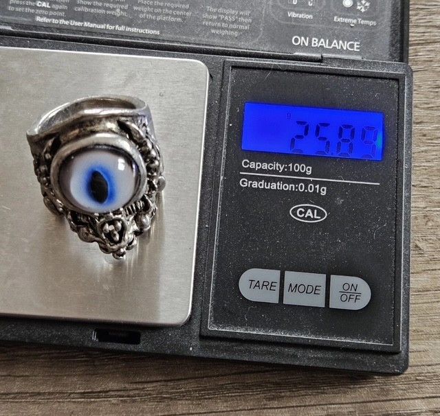Other Axel Stocks Prosthetic Cat Eye Ring Signed Size ONE SIZE - 9 Thumbnail