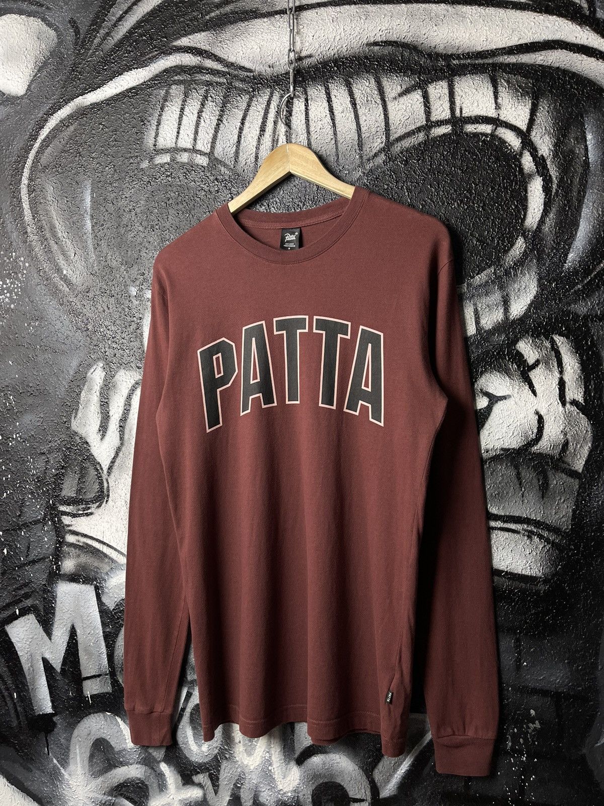 Patta Patta Curve Logo Long Sleeve T-Shirt Men’s Size S Size US S / EU 44-46 / 1 - 1 Thumbnail