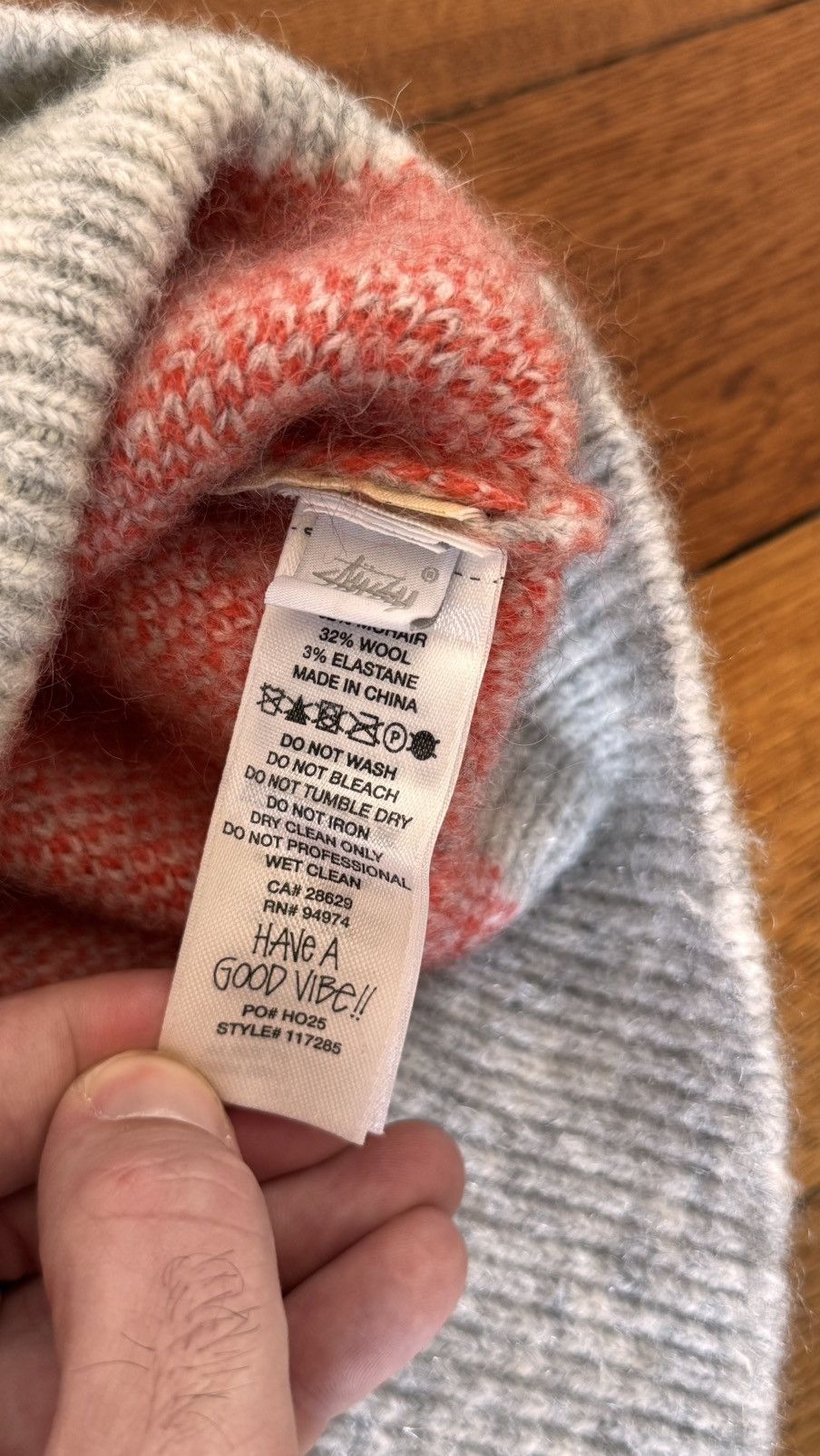 Stussy Stüssy Mohair Flower Sweater XXL Size US XXL / EU 58 / 5 - 6 Thumbnail