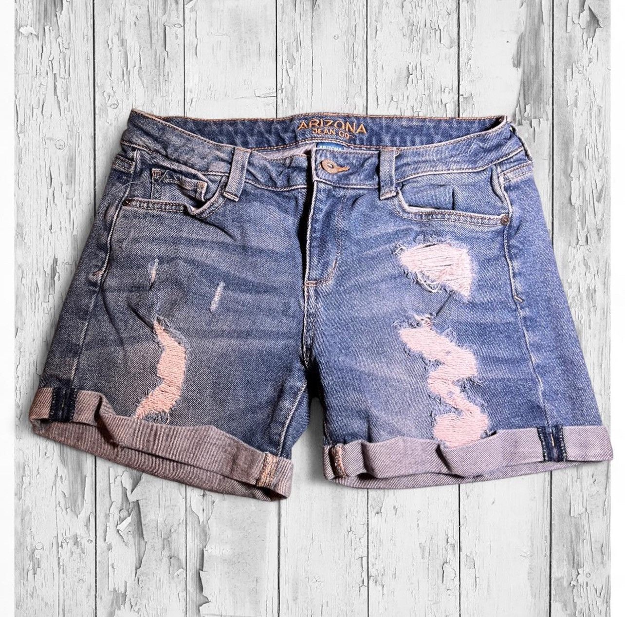 Arizona Jean Co. Distressed denim shorts Size 24" / US 00 / IT 34 - 1 Thumbnail