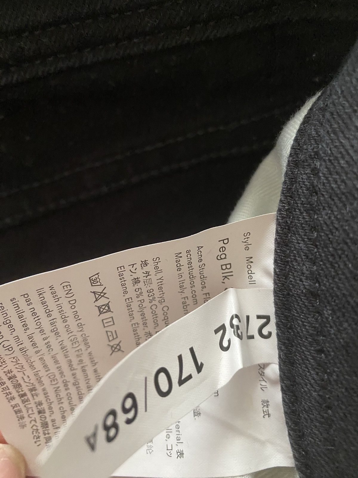 Acne Studios Acne Studios pants slims Size 26" / US 2 / IT 38 - 3 Thumbnail
