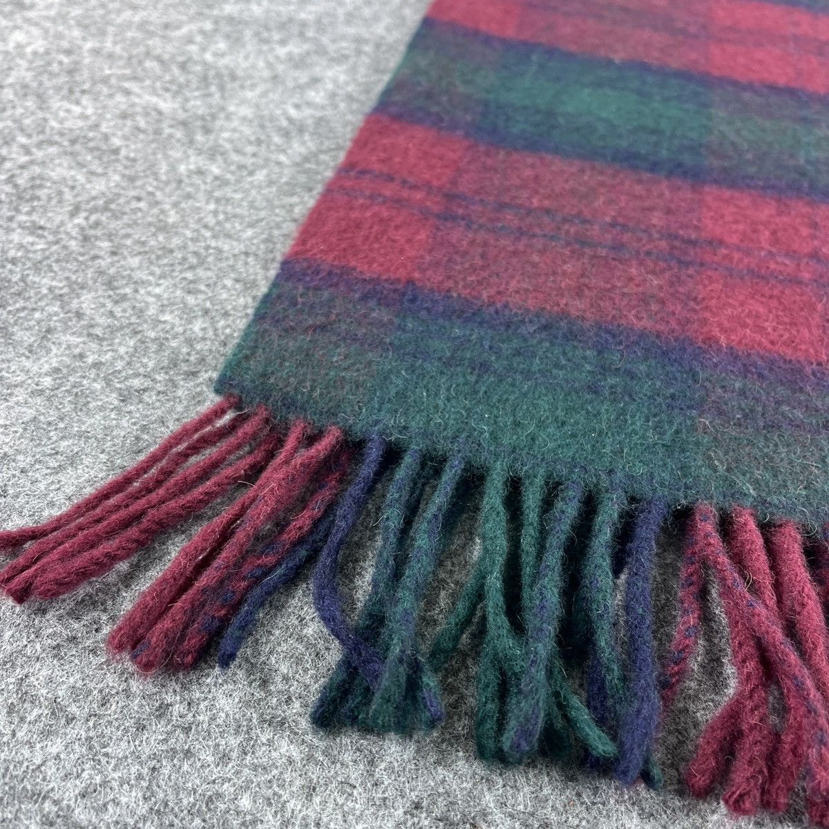 Johnstons Of Elgin × Vintage Johnstons Of Elgin Scarf / Muffler / Neckwear T1240 Size ONE SIZE - 7 Thumbnail