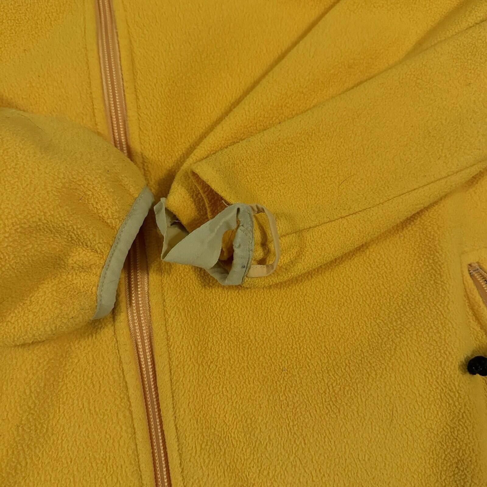 L.L. Bean Vintage 90s Y2K L.L. Bean Fleece Yellow Jacket Gorpcore Size US L / EU 52-54 / 3 - 6 Thumbnail