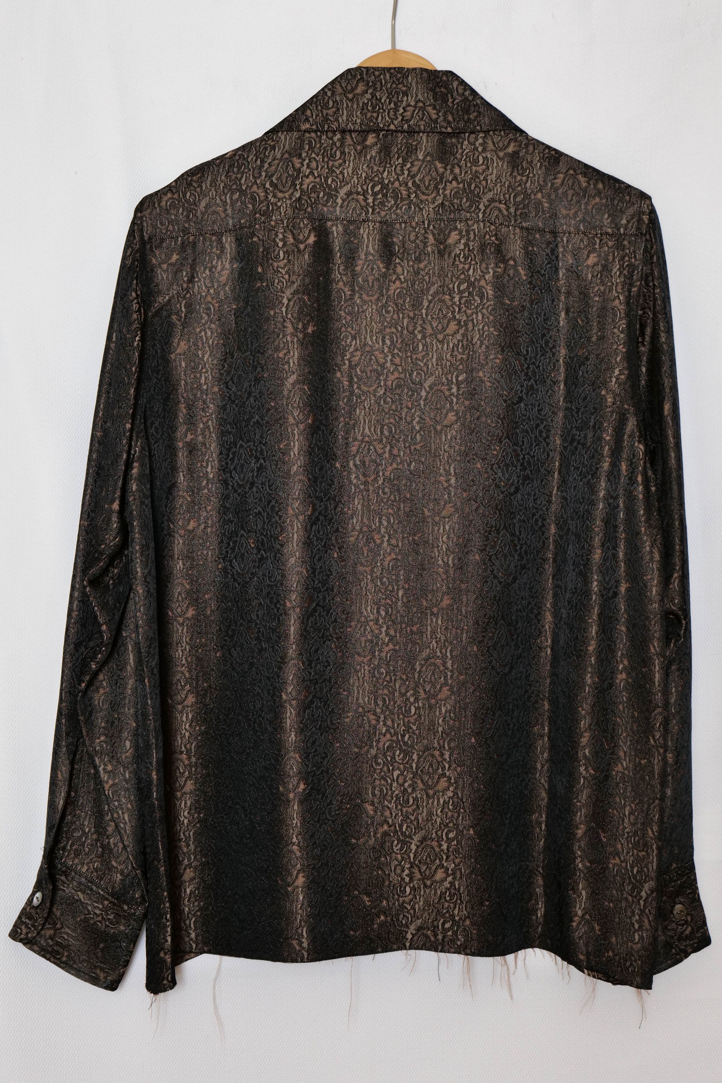Needles NWT damask jacquard shirt Size US M / EU 48-50 / 2 - 2 Thumbnail