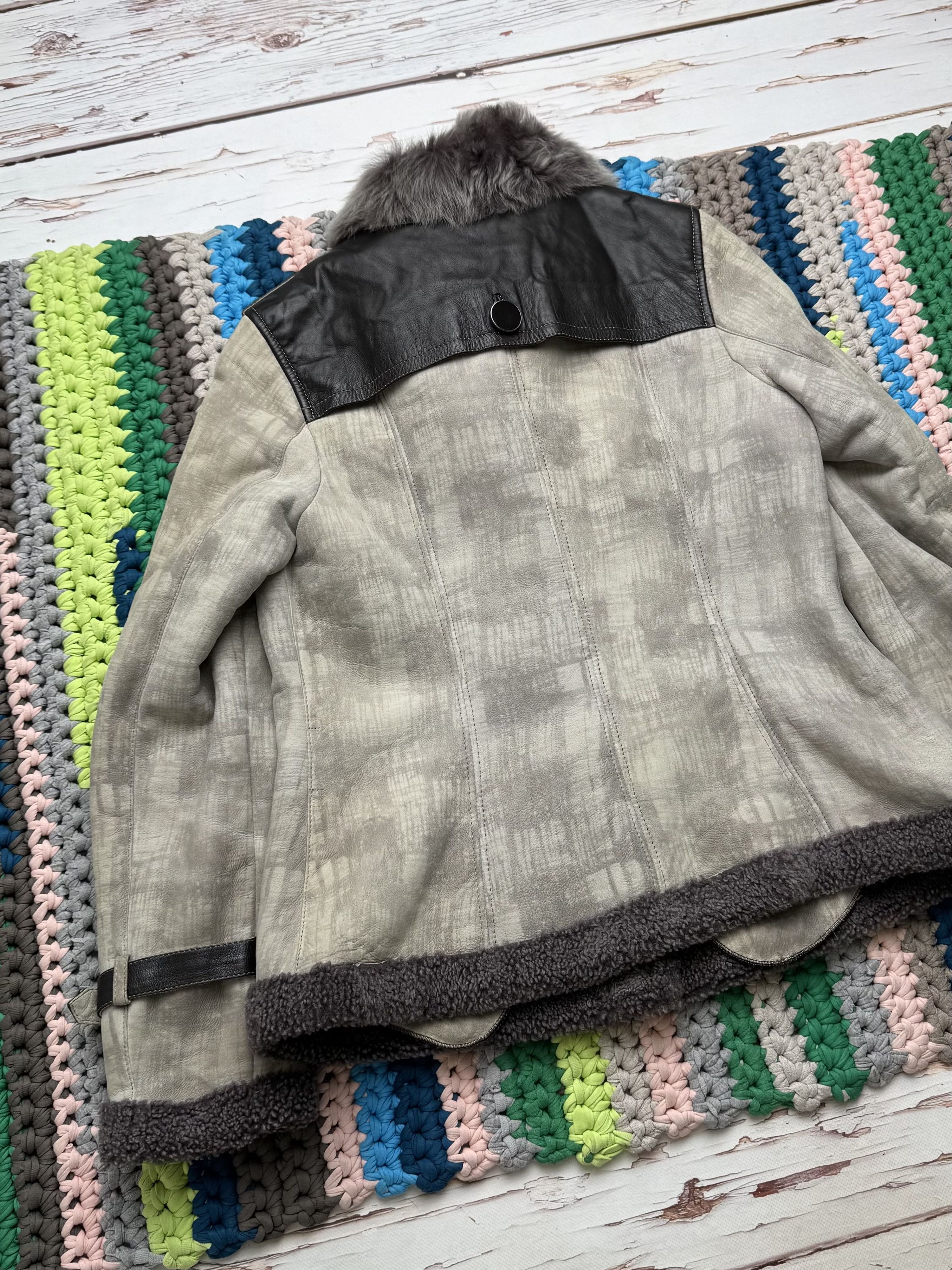 Japanese Brand Vintage Real Sheepskin Jacket (D10)(D15)(V1) Size M / US 6-8 / IT 42-44 - 11 Thumbnail