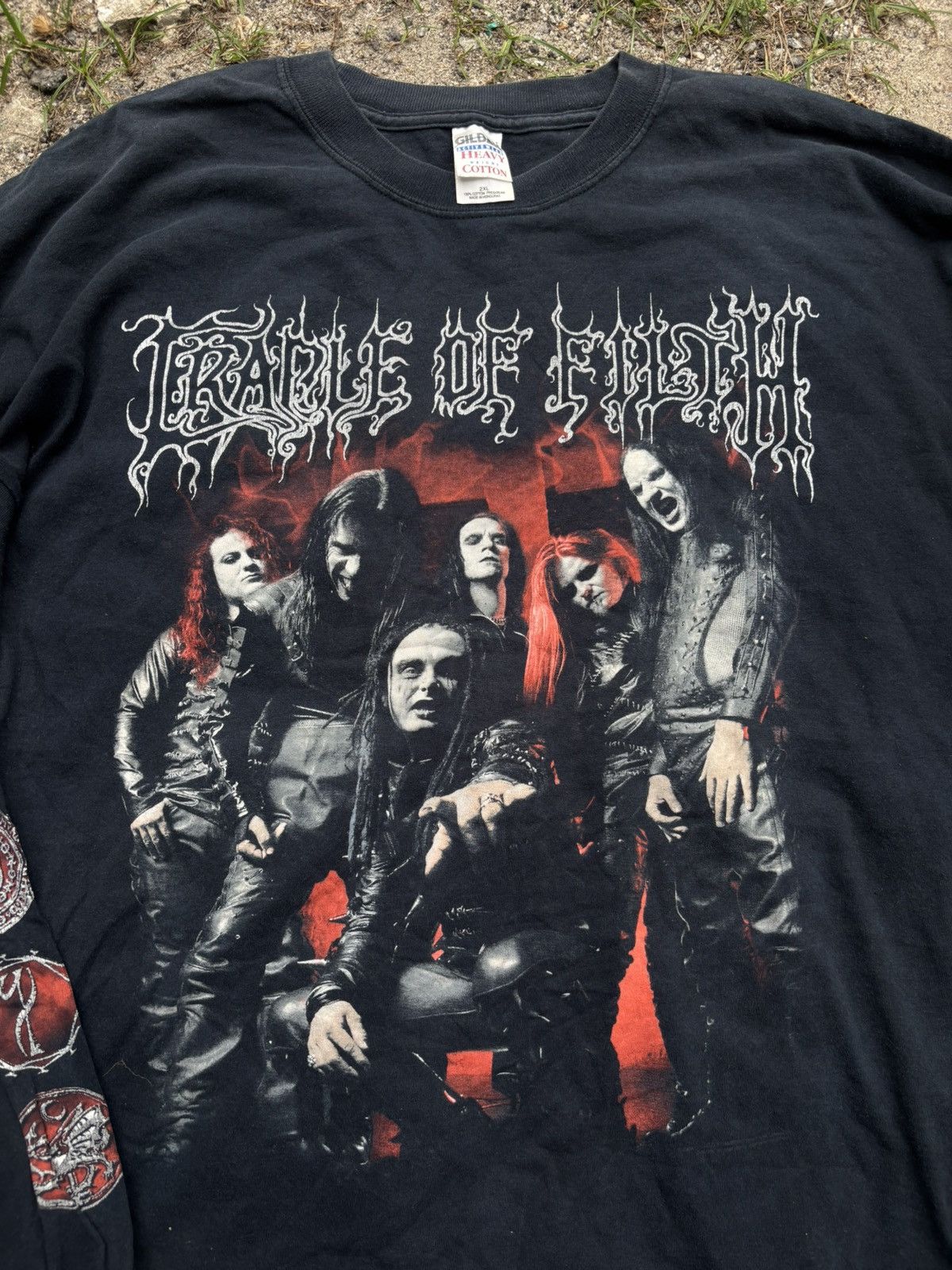 Band Tees Vintage Cradle Of Filth Longsleeve Tshirt Size US XXL / EU 58 / 5 - 2 Thumbnail