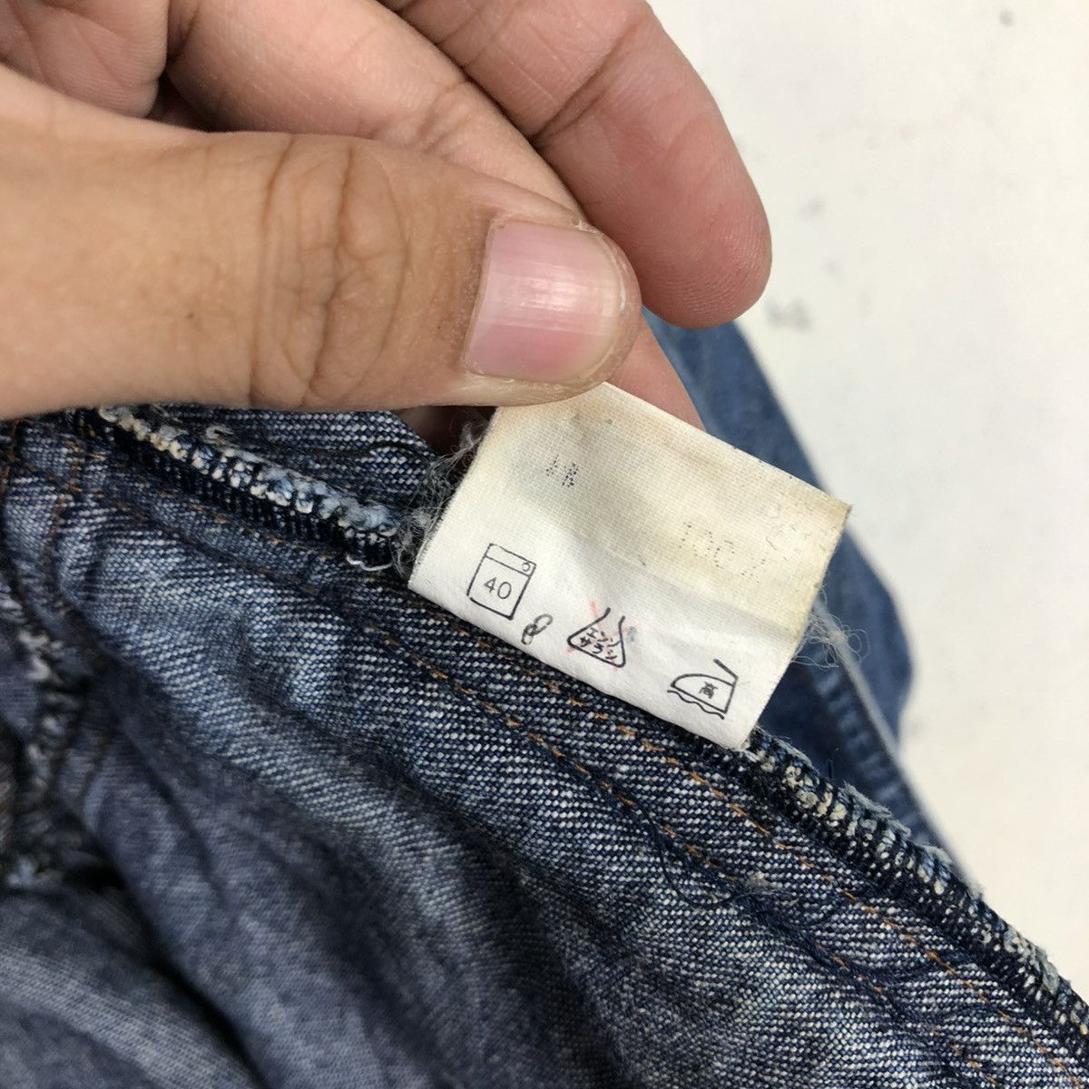 Japanese Brand 🔥VINTAGE BOMBER DENIM JACKET CELL TOKYO JAPAN ISSEY MIYAKE Size US S / EU 44-46 / 1 - 24 Thumbnail