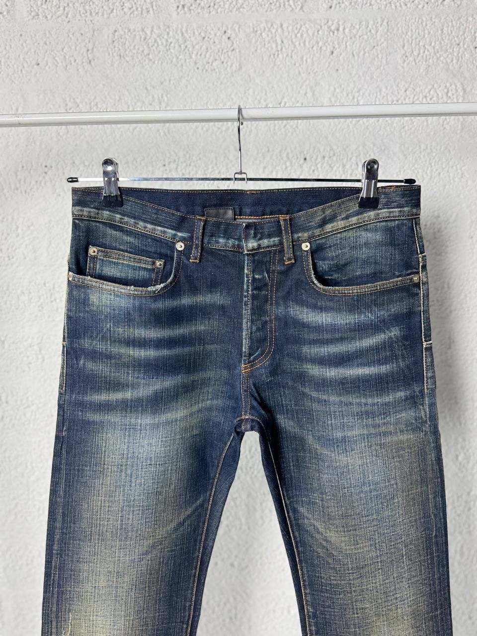 Dior Dior Hedi Slimane Washed Denim Jeans Size US 31 - 11 Thumbnail