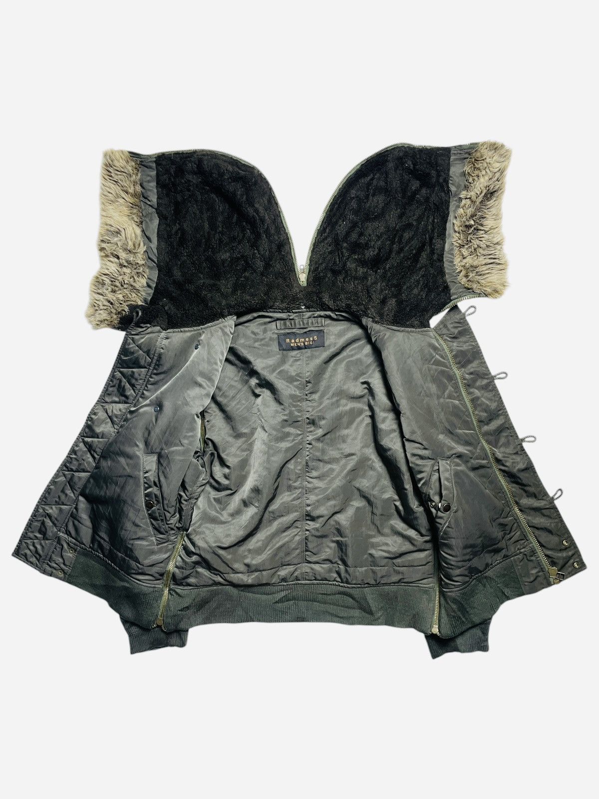 GOA 2000’sMen’s Bigi - Cyber Military N2BStyle Bomber Fur Jacket Size US M / EU 48-50 / 2 - 3 Thumbnail