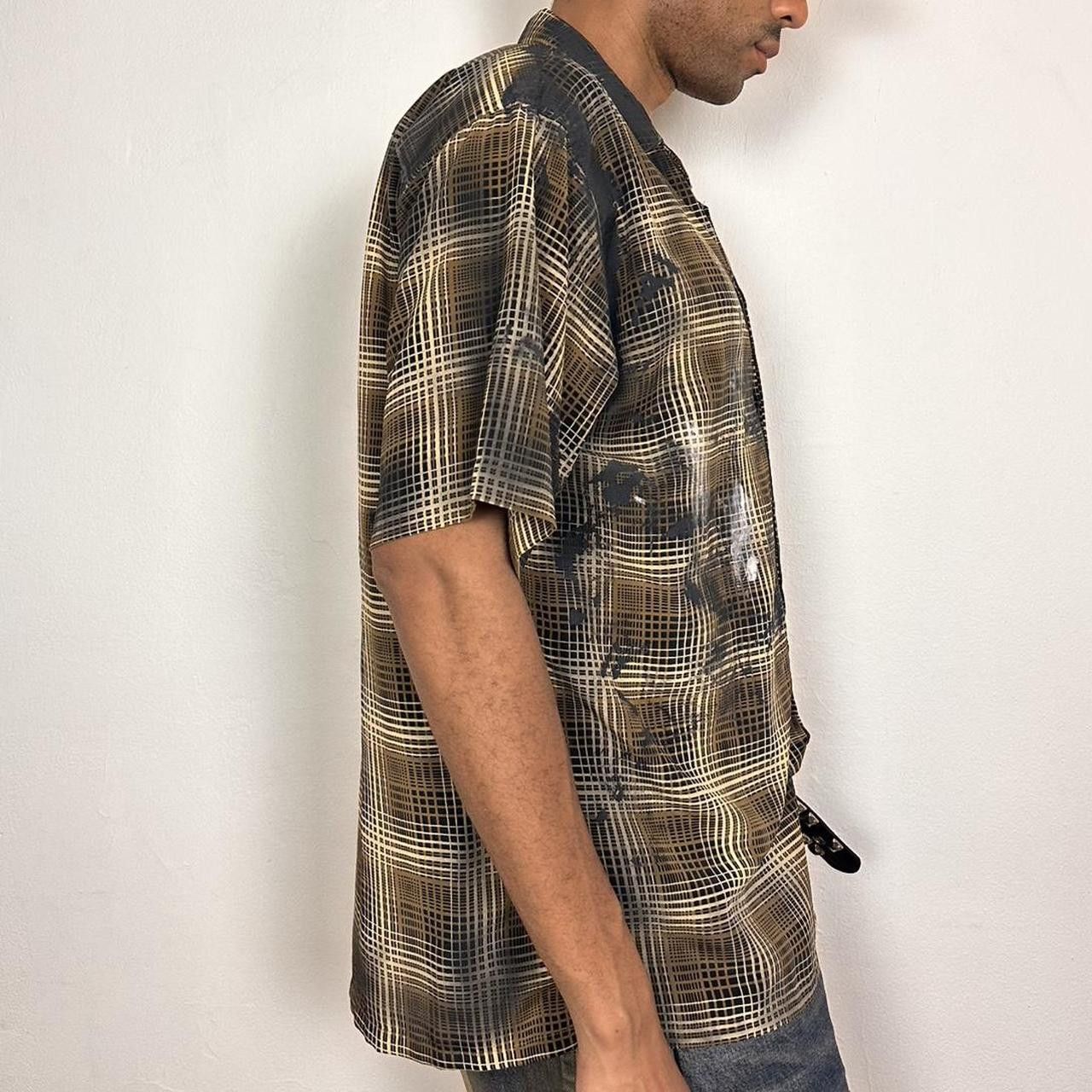 Vintage ASTROBOI* 'Dries' Plaid Short Sleeve Button Up Shirt - XL Size US XL / EU 56 / 4 - 5 Thumbnail