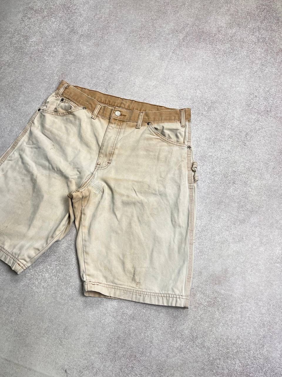 Dickies × Vintage Vintage Dickies Archival Sun Faded Shorts Workwear 34x32 Size US 34 / EU 50 - 3 Thumbnail