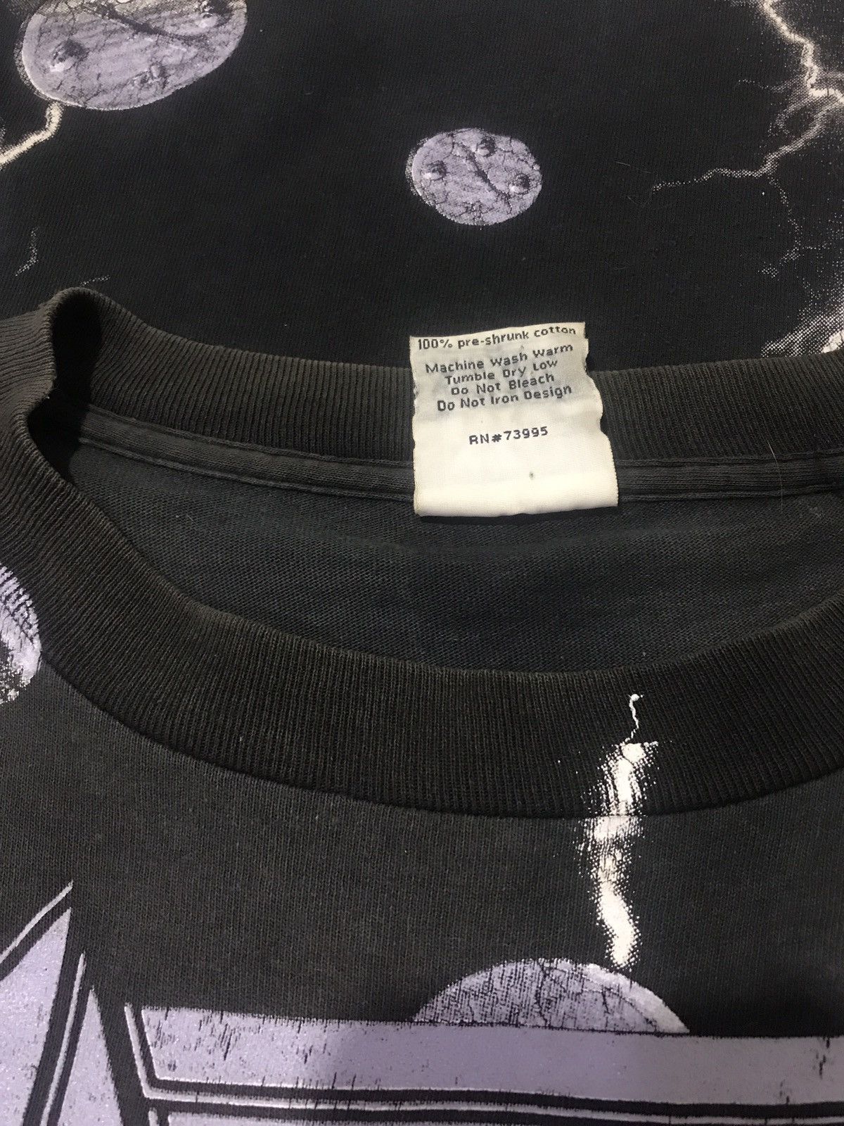 Band Tees × Japanese Brand × Vintage Vintage 1990 Anthrax All Over Print T-Shirt Size US L / EU 52-54 / 3 - 10 Thumbnail