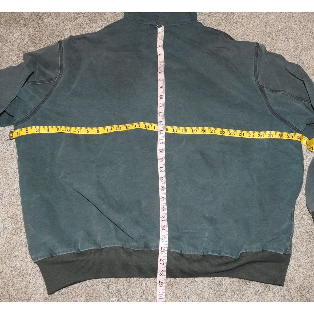 Carhartt Vintage Carhartt Jacket Green Canvas Quilted Union Made 90s Size US XXL / EU 58 / 5 - 11 Thumbnail