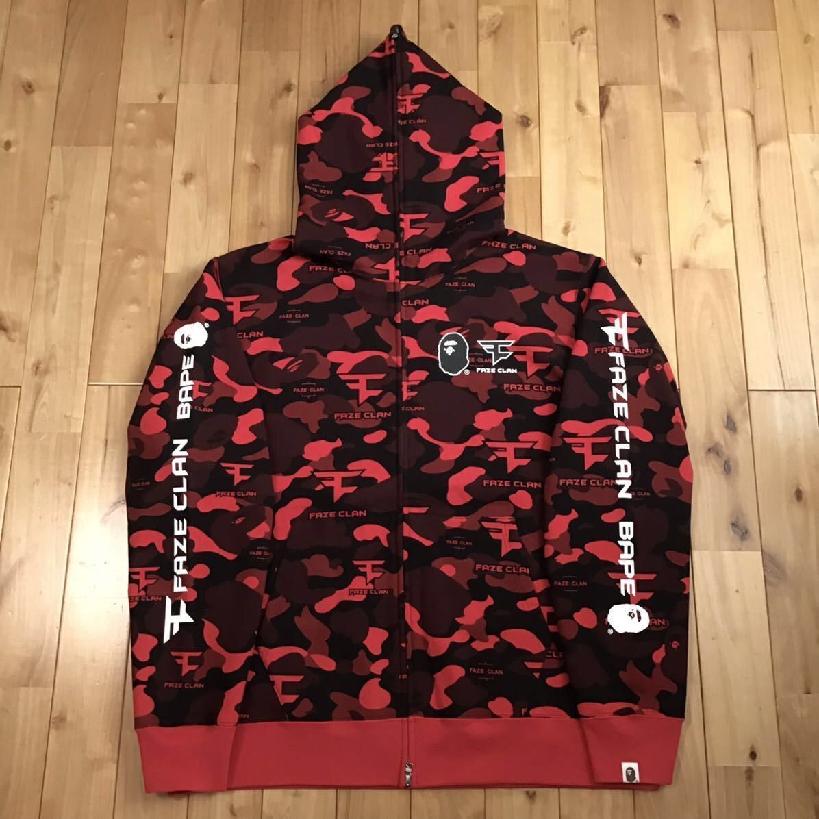 Bape 🔥2XL🔥 BAPE × FAZE CLAN full zip hoodie a bathing ape XXL Size US XXL / EU 58 / 5 - 2 Thumbnail