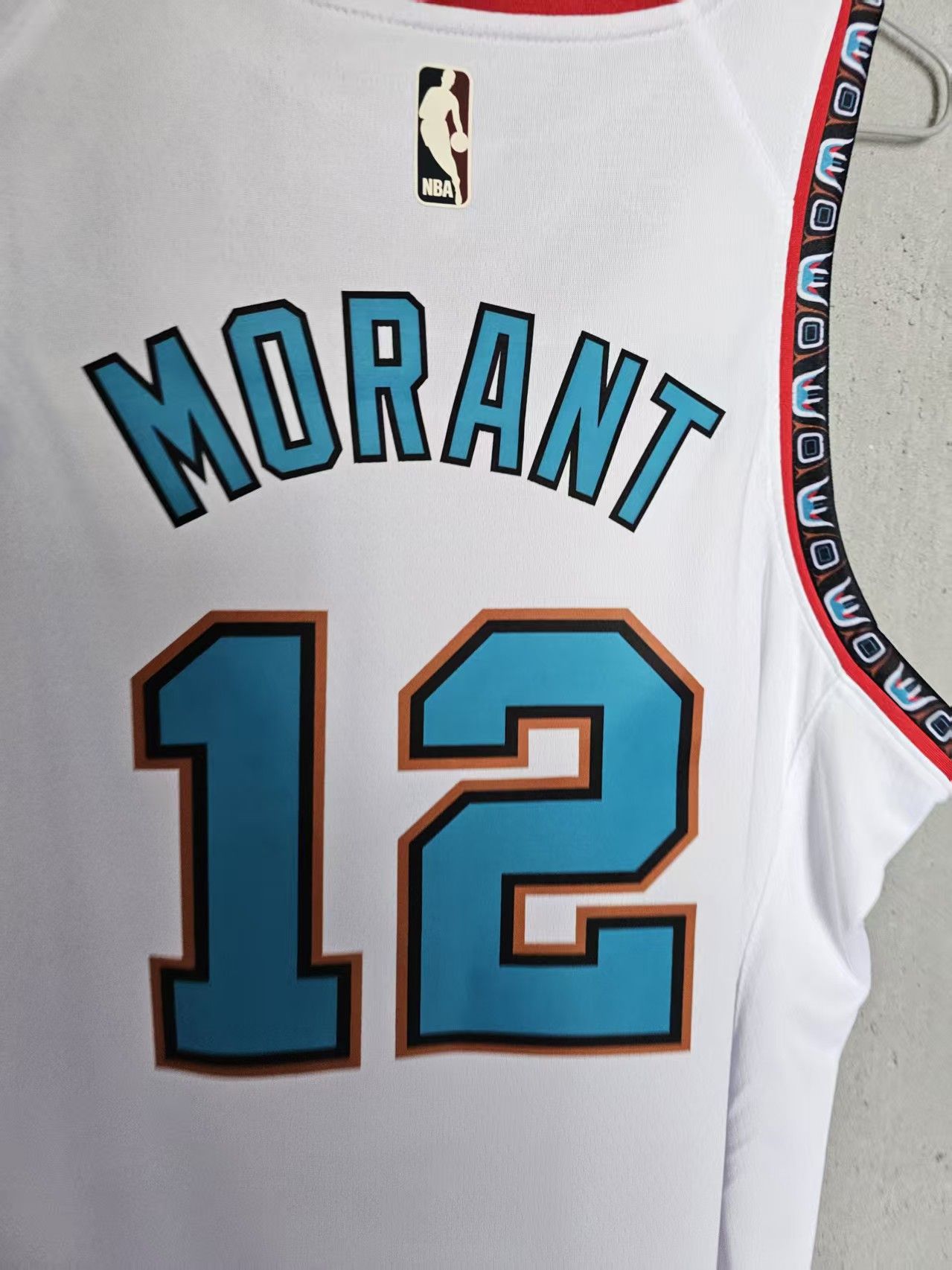 NBA Memphis Grizzlies #12 Ja Morant Jersey L Size US L / EU 52-54 / 3 - 4 Thumbnail