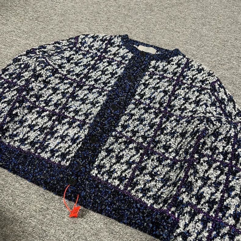 Dior Dior Houndstooth Knit Cardigan for Unisex-2506 Size M / US 6-8 / IT 42-44 - 5 Thumbnail