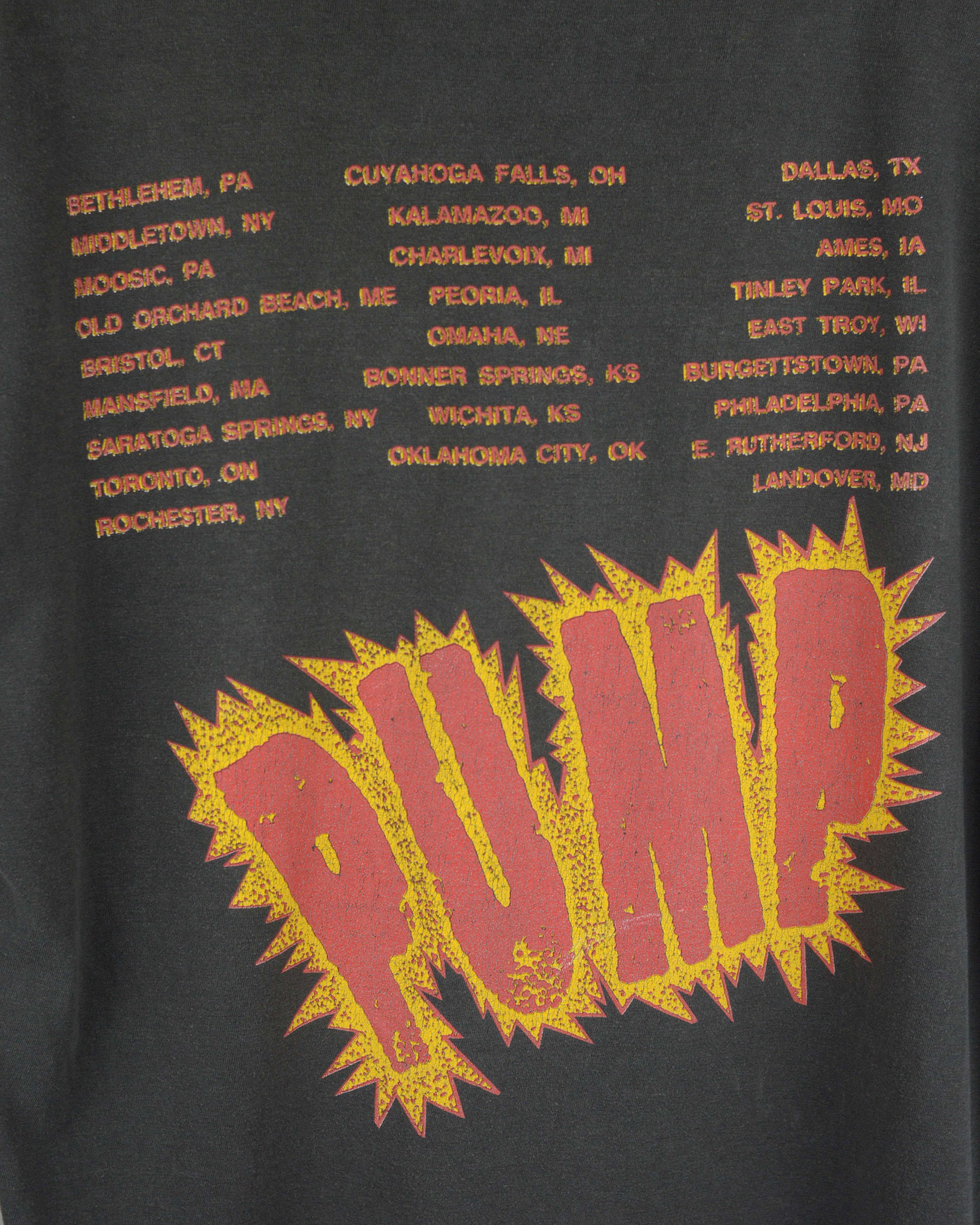 Aerosmith × Vintage Vintage Aerosmith Pump 1989 USA tour t shirt (Single Stitch) Size US L / EU 52-54 / 3 - 6 Thumbnail