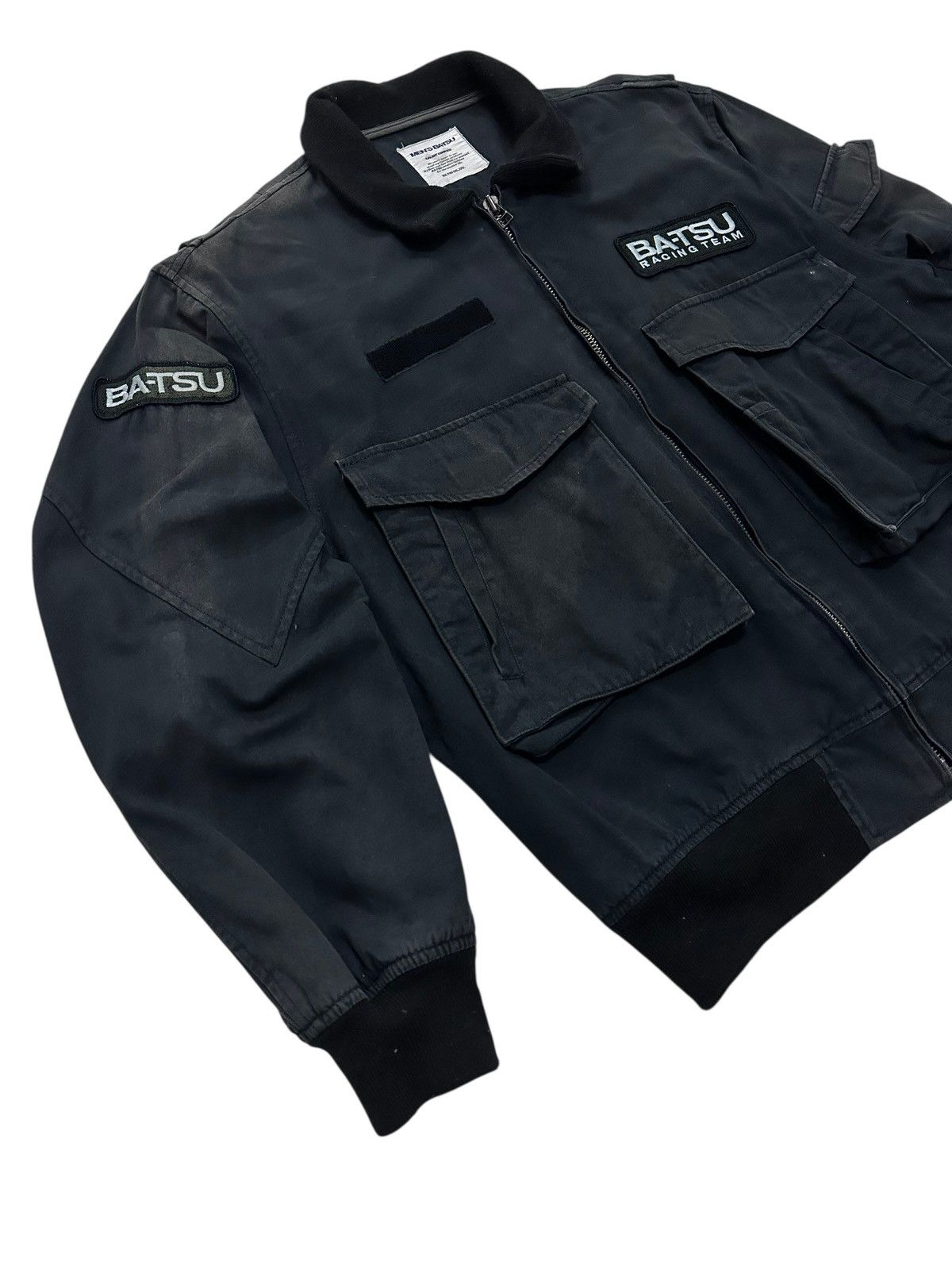 Japanese Brand RARE ‼️BA-TSU RACING TEAM TACTICAL BOMBER JACKET Size US M / EU 48-50 / 2 - 3 Thumbnail