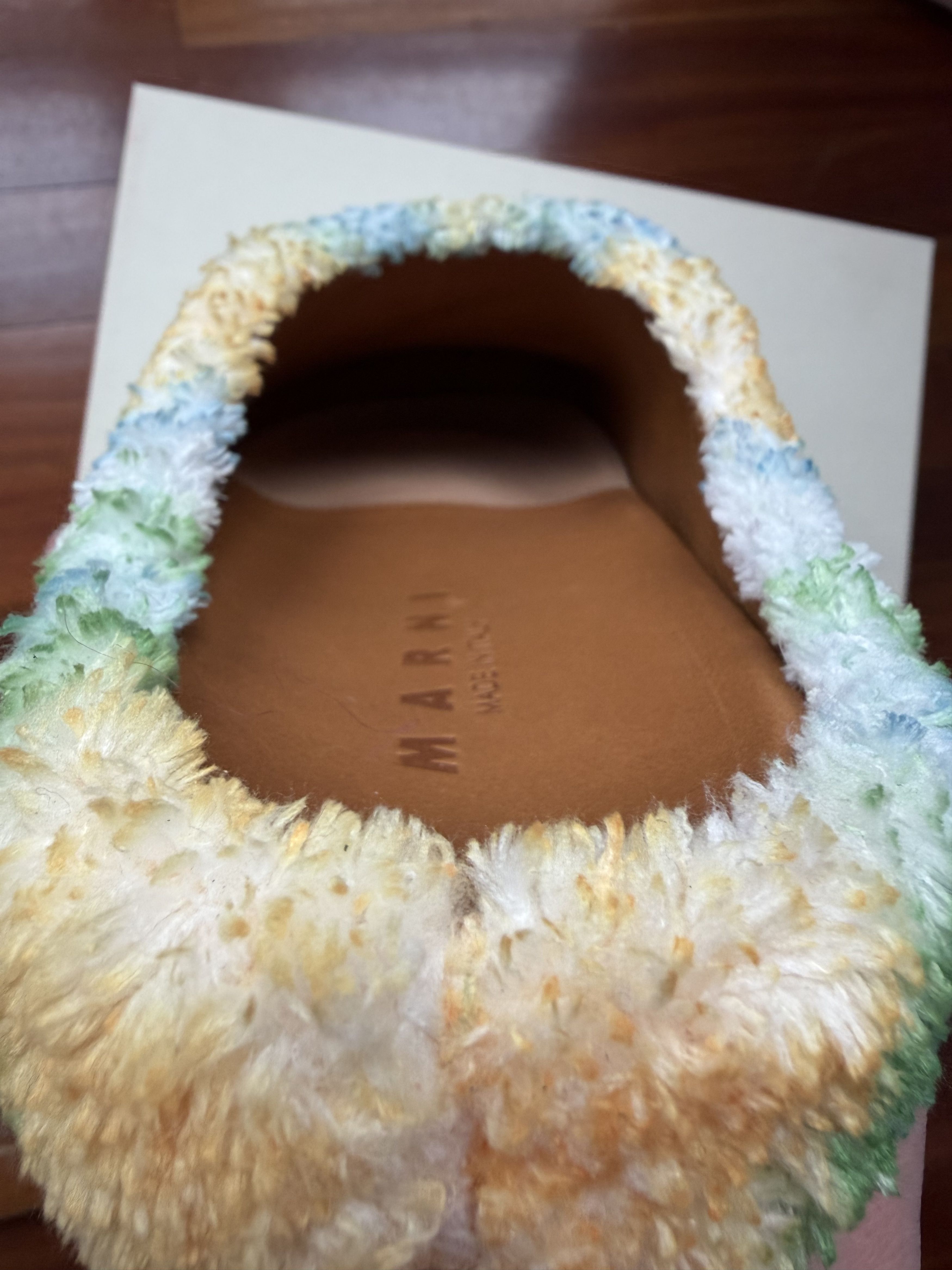 Marni Marni Sabot Mules Multi Color Size US 8 / EU 41 - 7 Thumbnail