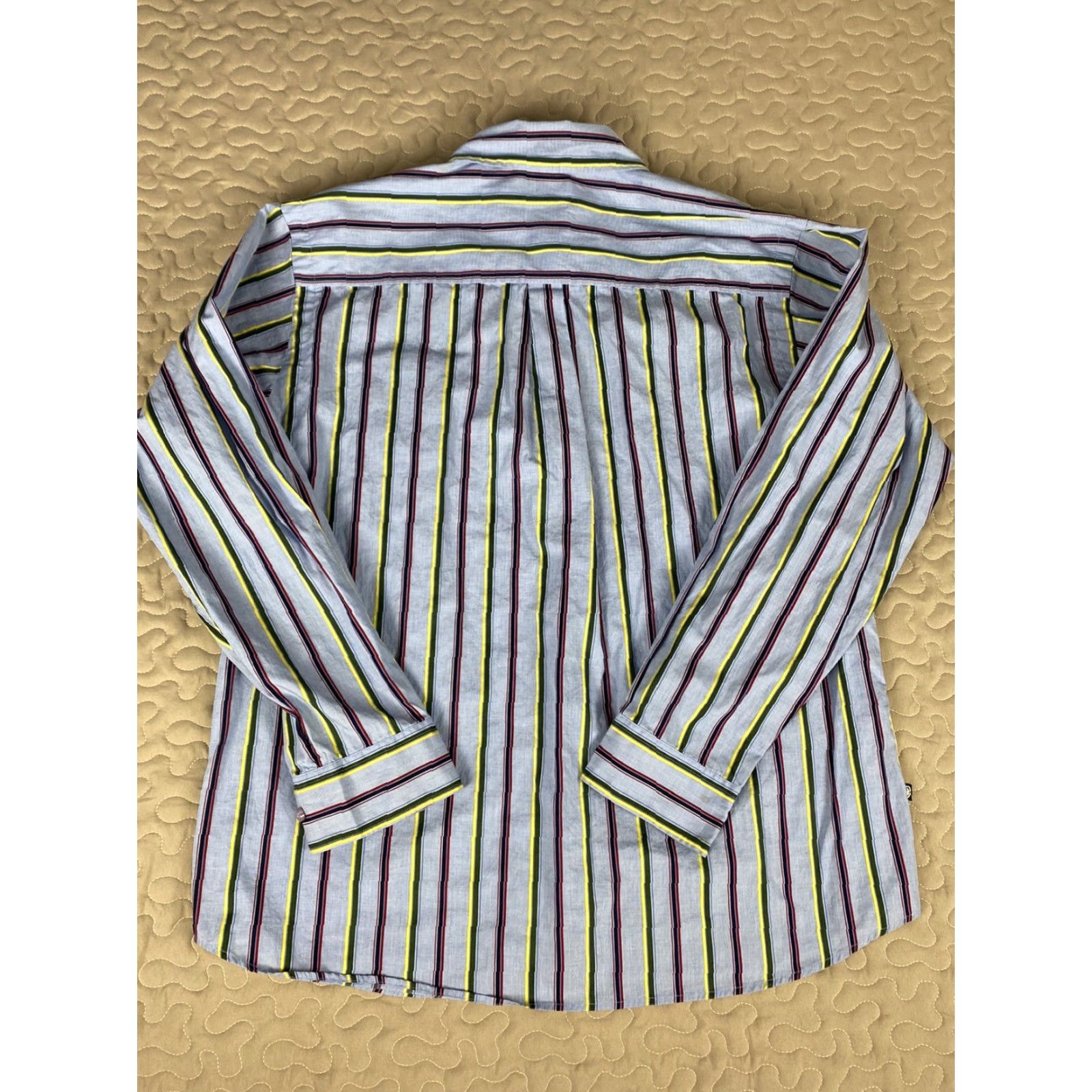 Ecko Unltd. VINTAGE Ecko ULTD Classic Button-Down Dress Shirt Mens XL Blue Stripes Shirt Mens XL Blue Stripes Work Casual Size US XL / EU 56 / 4 - 4 Thumbnail