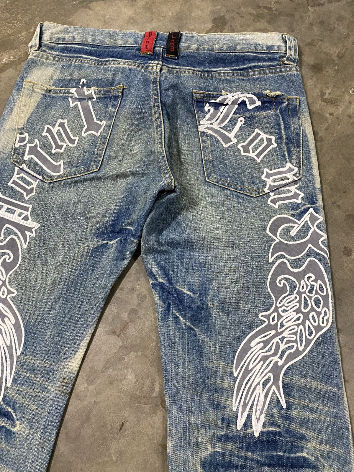 Hysteric Glamour × If Six Was Nine × Japanese Brand Flare Jeans Japan Limited Distressed Vintage act190 Size US 32 / EU 48 - 6 Thumbnail