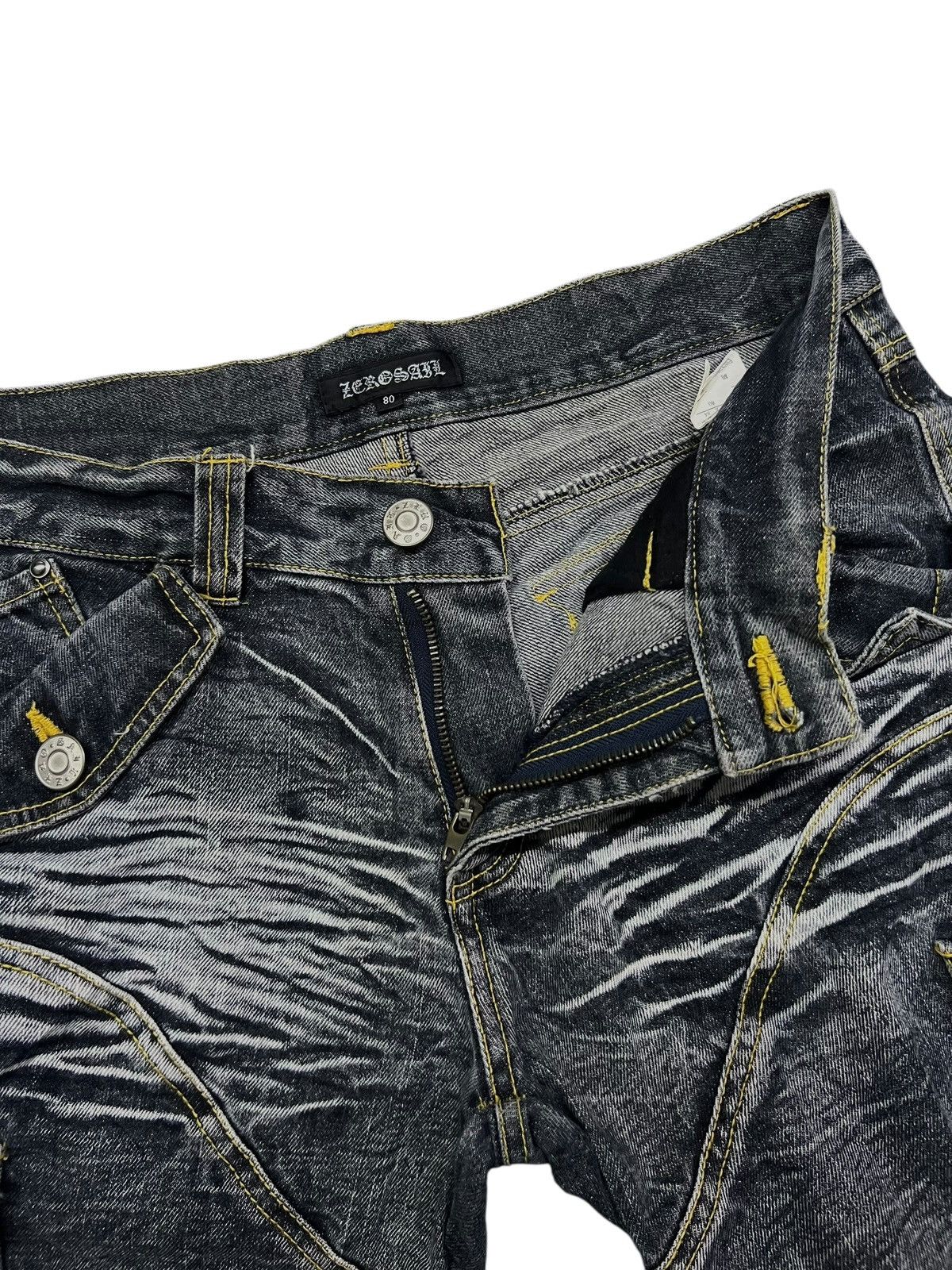If Six Was Nine Flared Vintage Japanese Denim Zerosail Multi cargo pockets Size US 32 / EU 48 - 10 Thumbnail