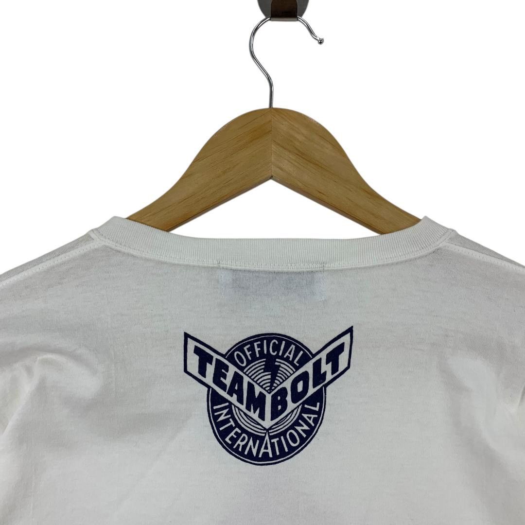 Lightning Bolt × Vintage Vintage 90s LIGHTNING BOLT big Spellout Surfing tee Size US M / EU 48-50 / 2 - 9 Thumbnail