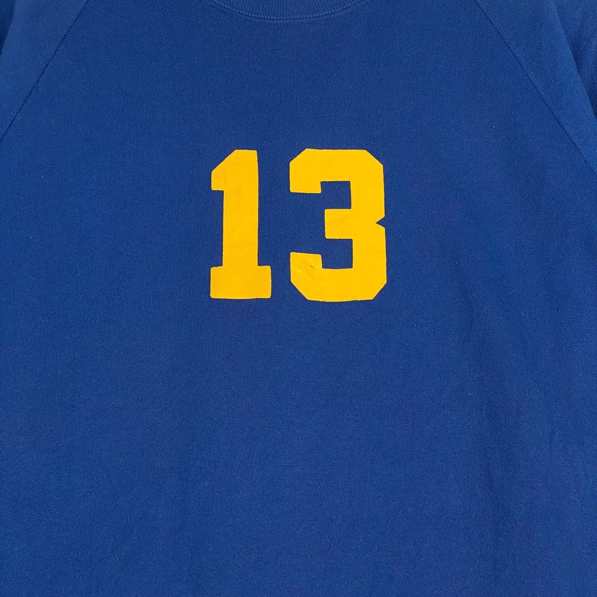 Jerzees × Vintage Vintage Jerzees Printed Number Crewneck Sweatshirt Blue Size US XL / EU 56 / 4 - 4 Thumbnail