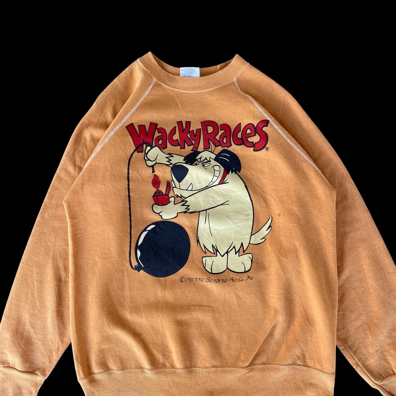 Vintage VINTAGE 90S WACKY RACES HANNA BARBERA SWEATSHIRT Size US L / EU 52-54 / 3 - 4 Thumbnail