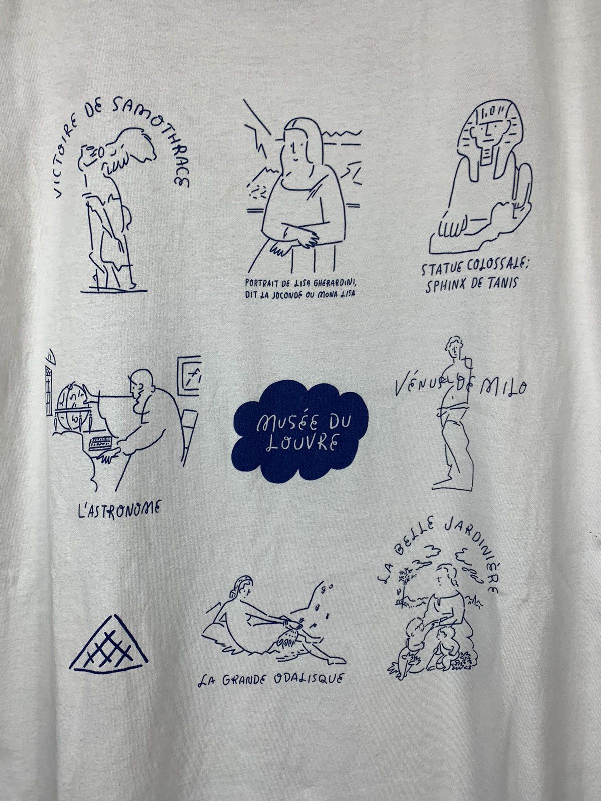 Japanese Brand Steals! Uniqlo Musee du Louvre x Yu Nagaba Art Tee Size US L / EU 52-54 / 3 - 4 Thumbnail