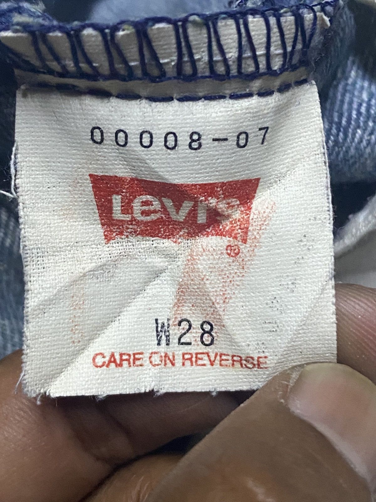 Levi's Vintage Levis Engineered Japan Twist Leg Jeans Size US 27 - 22 Thumbnail