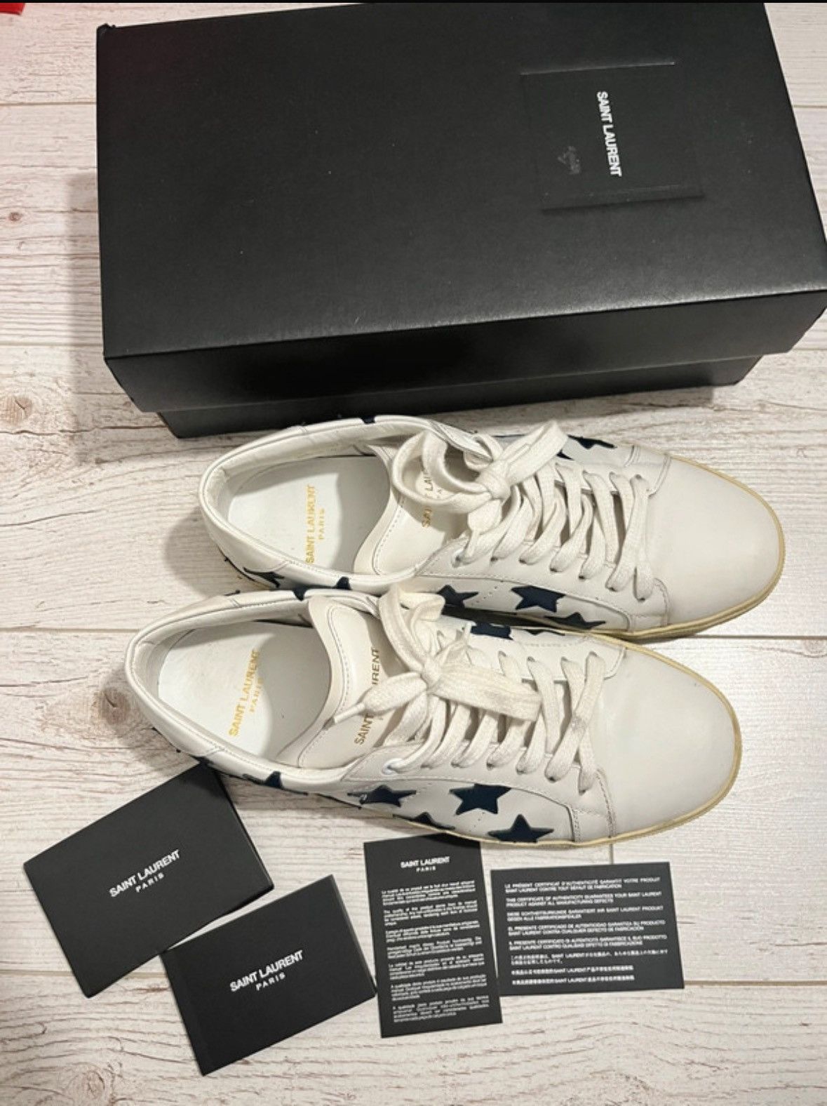 Saint Laurent Paris Saint Laurent Court Size US 10 / IT 40 - 1 Thumbnail