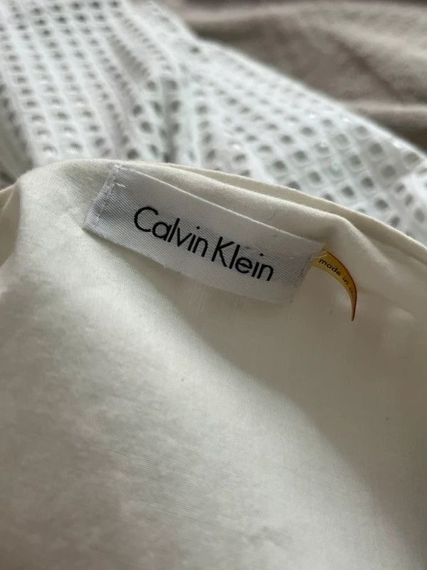Calvin Klein Calvin Klein white cotton midi dress Size M / US 6-8 / IT 42-44 - 9 Thumbnail