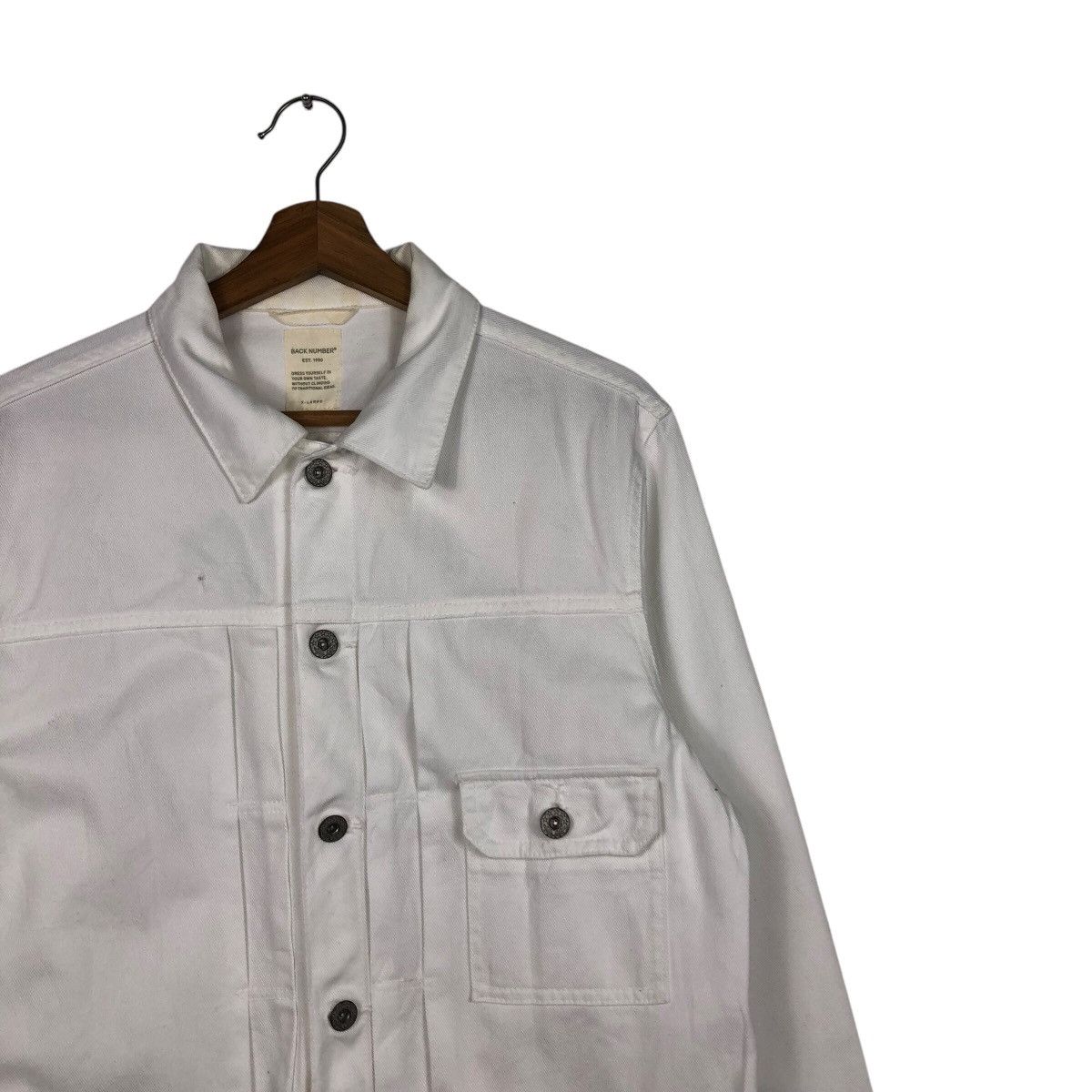 Japanese Brand 📌Vintage Biker Chore Jacket Back Number Issey Miyake Size US XL / EU 56 / 4 - 7 Thumbnail