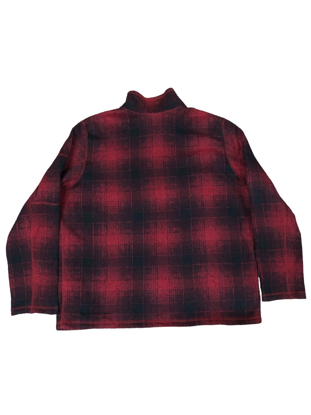 The North Face × Vintage The North Face Tartan Half Zip Sweatshirt Size US XXL / EU 58 / 5 - 2 Thumbnail