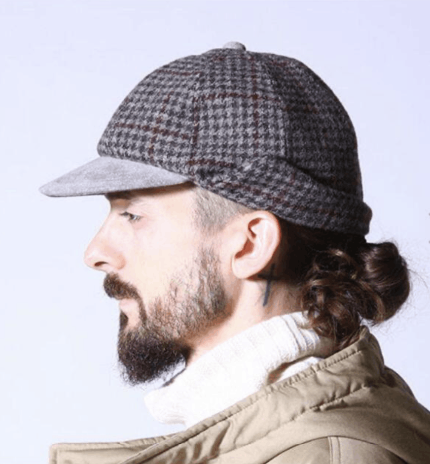Hender Scheme Hender Scheme Tweed Ear Cap grey Size ONE SIZE - 7 Thumbnail