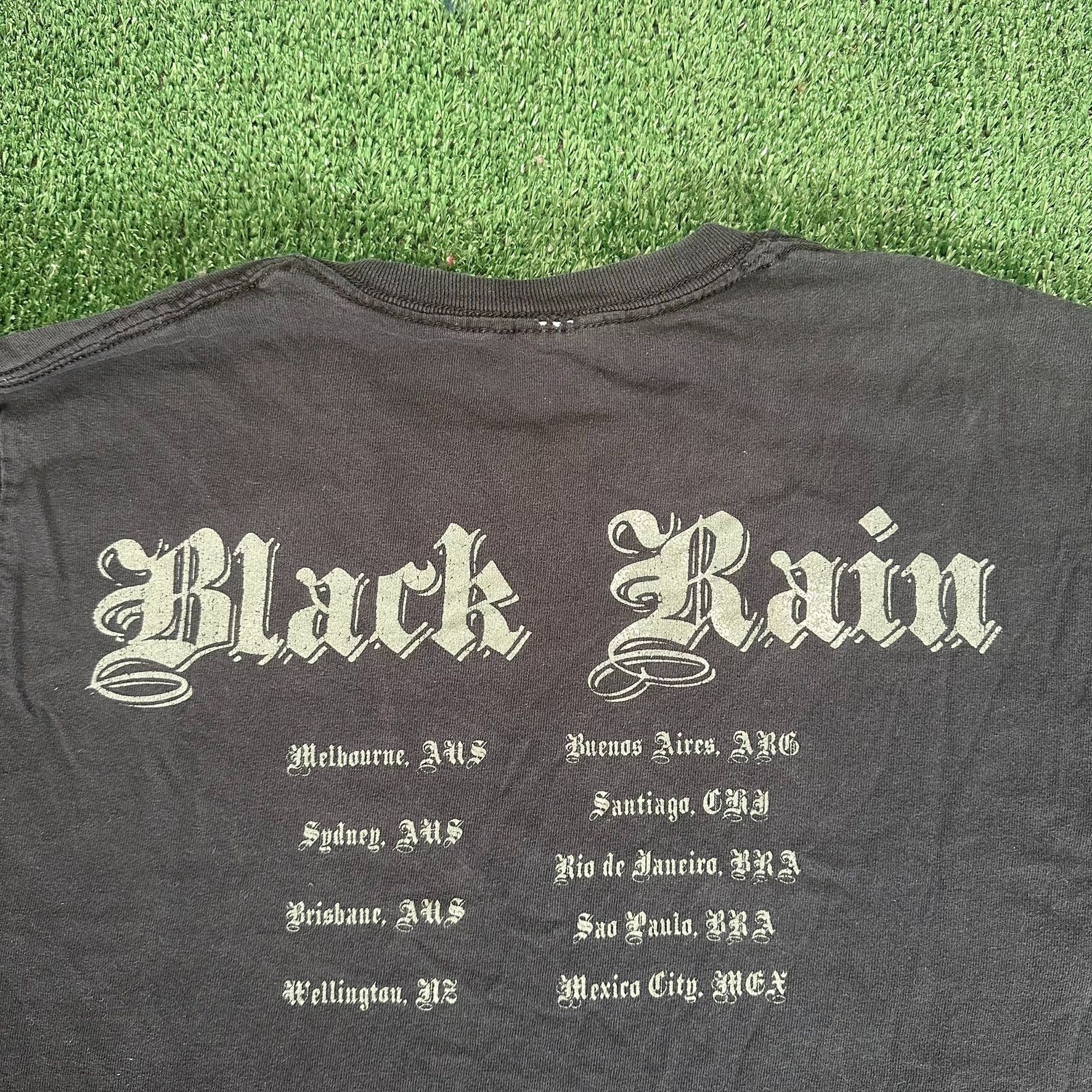 Ozzy Osbourne Vintage Y2K Ozzy Osbourne T-Shirt Black Rain Tour Band Tee Size US S / EU 44-46 / 1 - 5 Thumbnail
