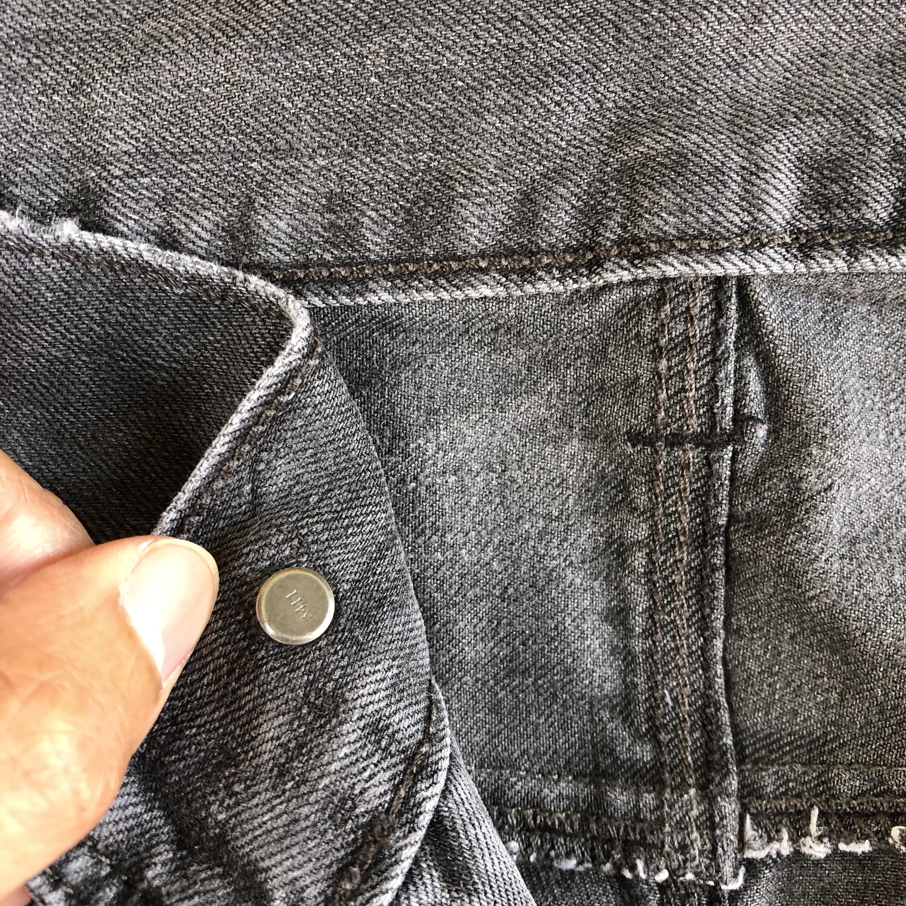 Levi's Vintage Super Black Levis 514 Jeans Levi's Faded Denim Size US 32 / EU 48 - 7 Thumbnail
