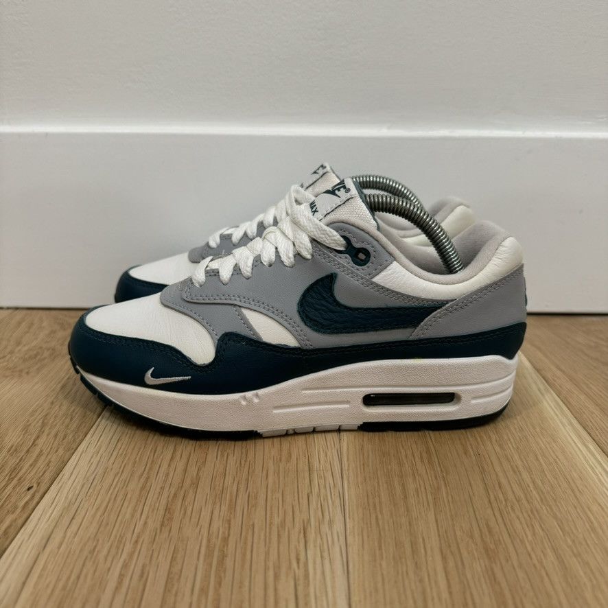 Nike Nike Air Max 1 Dark Teal Green/Wolf Grey Men's Size 4 2021 Size US 5.5 / IT 35.5 - 2 Thumbnail