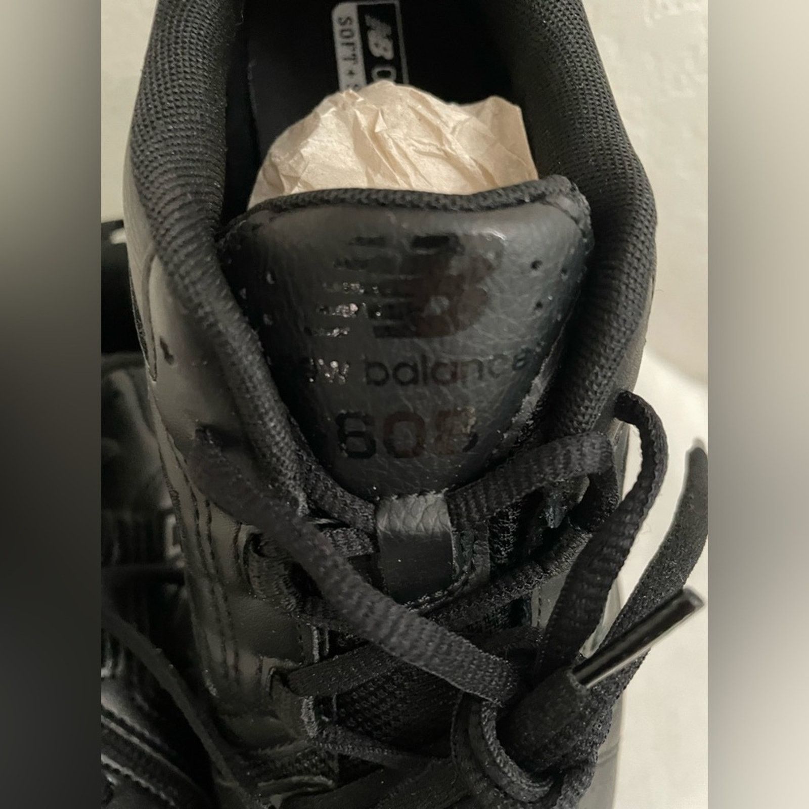 New Balance New Balance 608 V5 Casual Comfort Cross Trainer Men 8.5 Blk Size US 8.5 / EU 41-42 - 3 Thumbnail