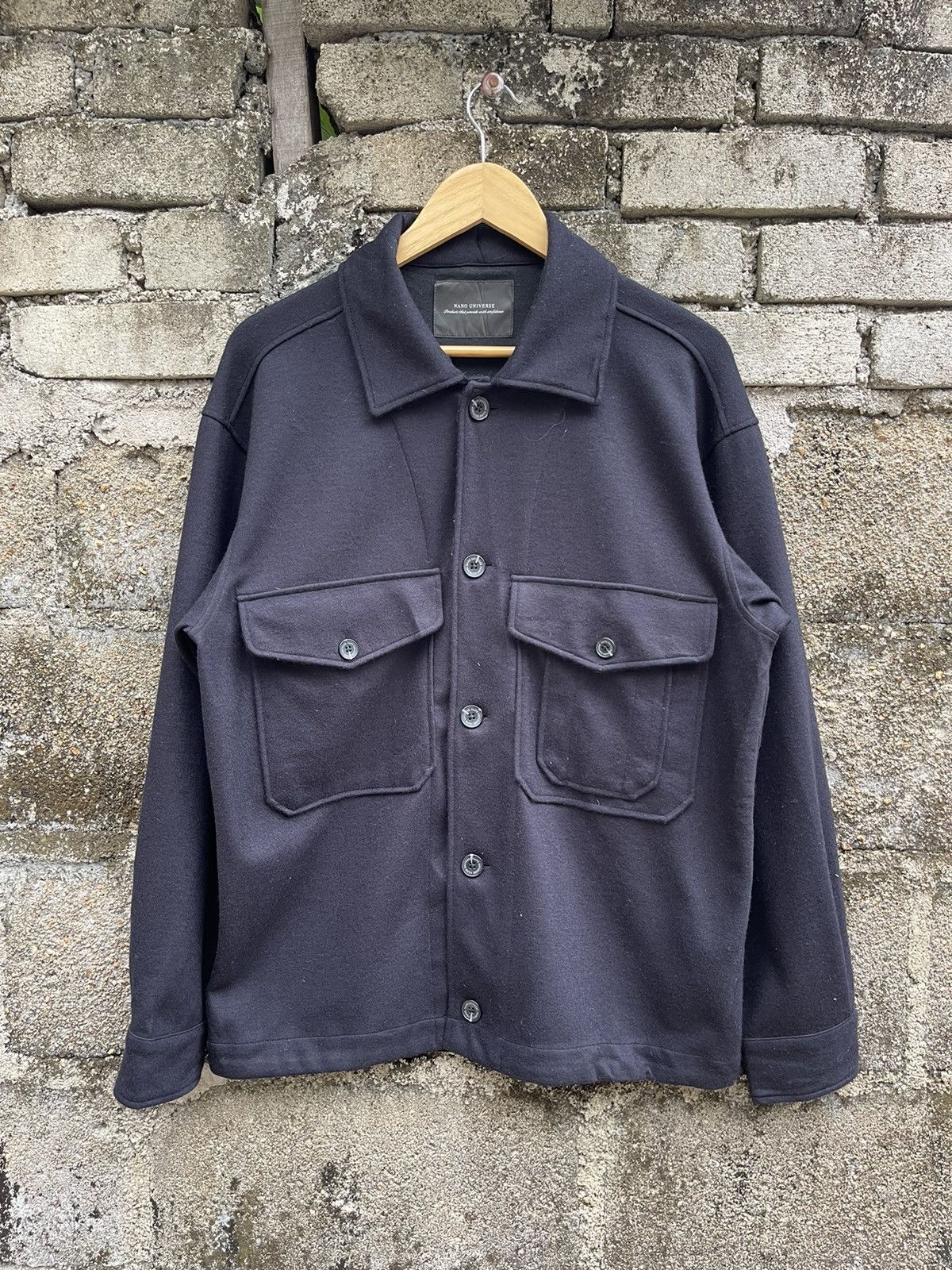 Japanese Brand JAPANESE NANO UNIVERSE BUTTON UP JACKET Size US M / EU 48-50 / 2 - 5 Thumbnail