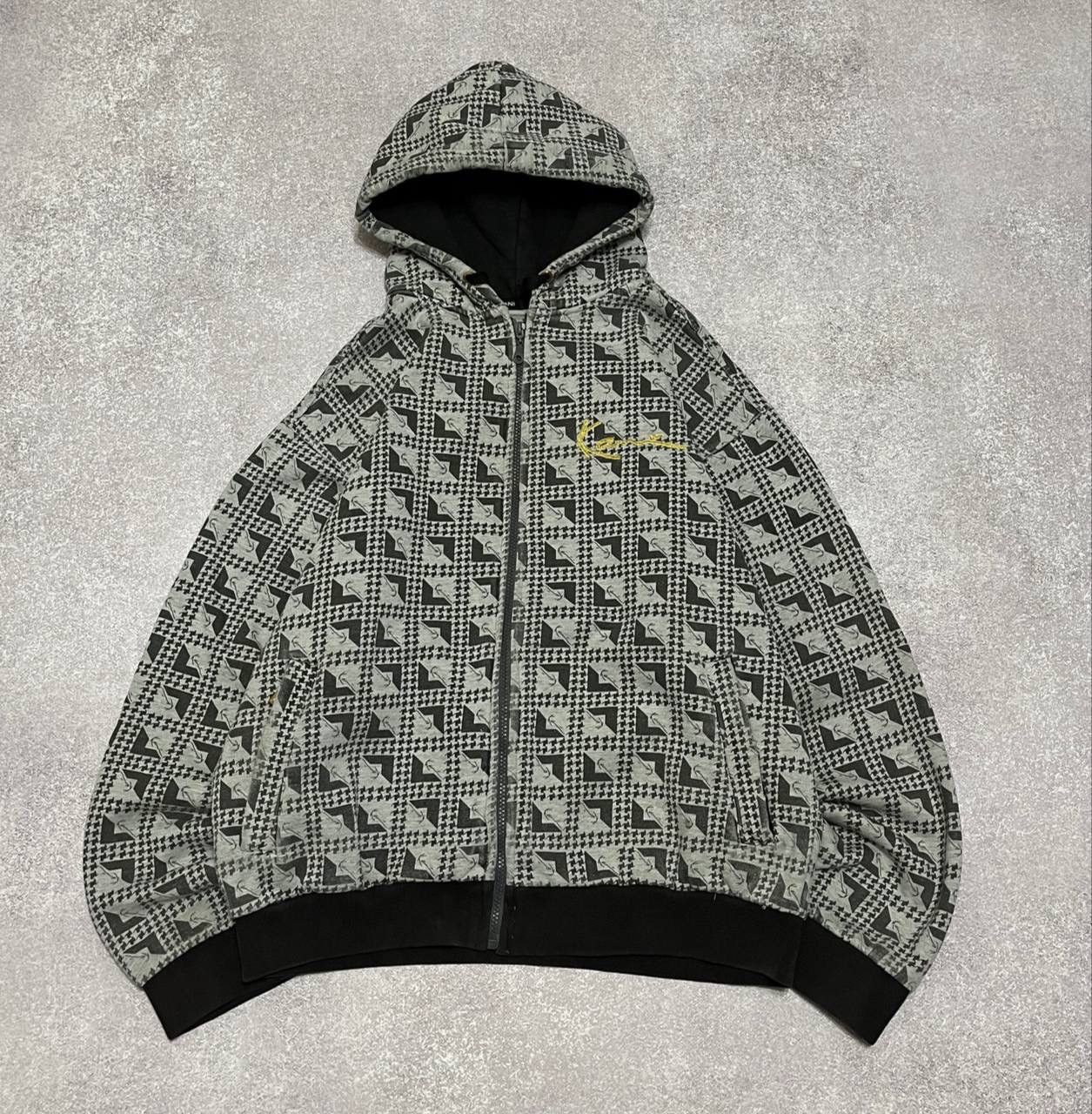 Karl Kani Karl Kani Vintage Monogram Zip Hoodie 90s Vibes Rare Piece Size US M / EU 48-50 / 2 - 1 Thumbnail