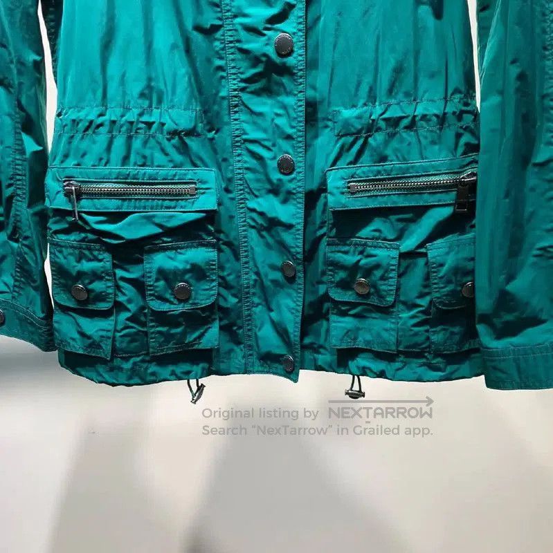 Burberry Burberry Green Cotton Women's Trench Coat. Size XXS / US 00 / IT 34 - 5 Thumbnail