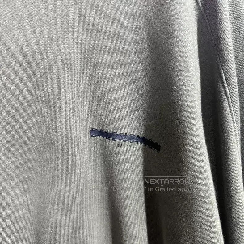 Balenciaga Balenciaga Olive Green Hooded Sweatshirt with Blocking Lin Size US L / EU 52-54 / 3 - 4 Thumbnail