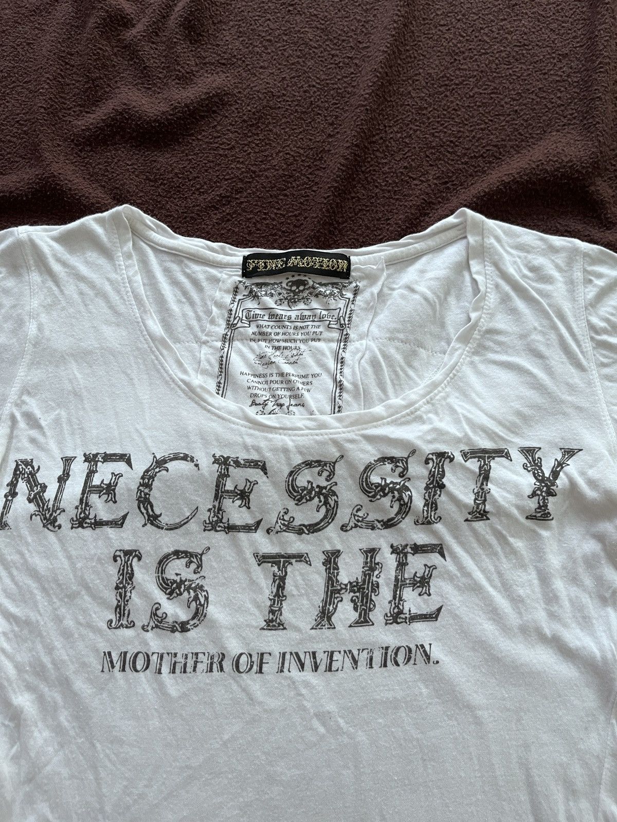 Japanese Brand JAPANESE NECESSITY IS THE MOTHER OF INVENTION Size US S / EU 44-46 / 1 - 3 Thumbnail