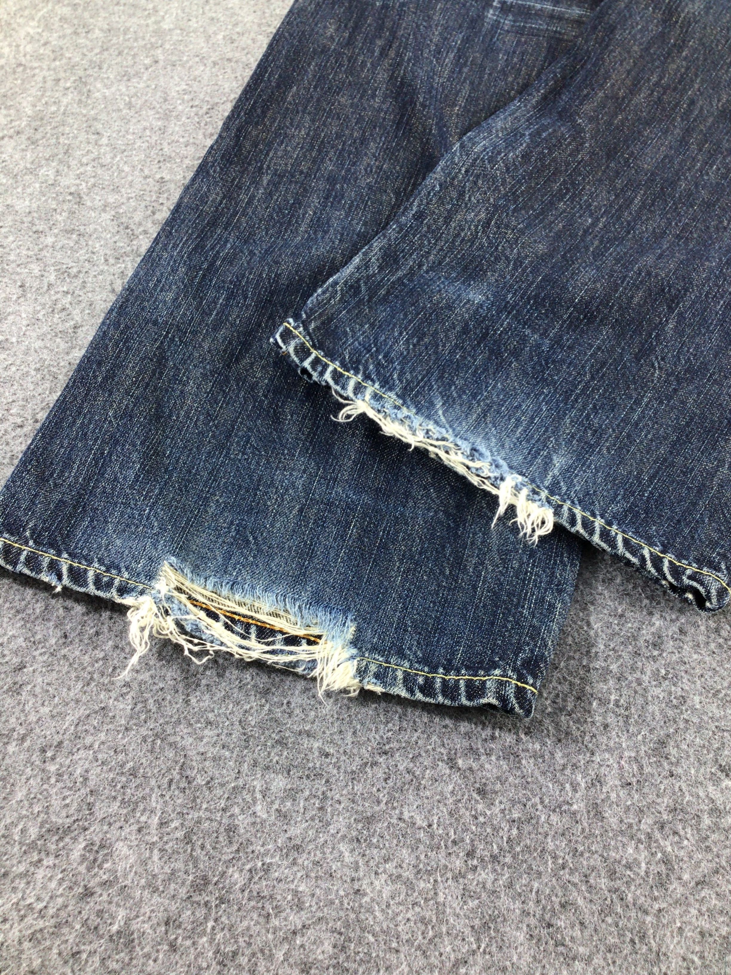 Levi's Vintage Levis Capital E Jeans Faded Blue Denim -J522 Size US 35 - 6 Thumbnail