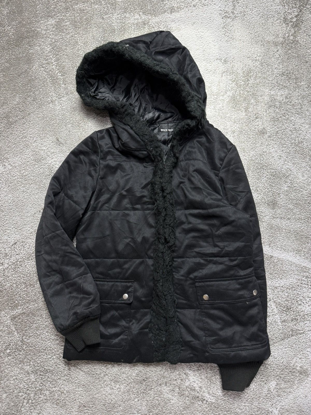 Hysteric Glamour Misch Masch Fur Bomber Hoodie Ifsixwasnine Lgb Styled Size US M / EU 48-50 / 2 - 1 Thumbnail