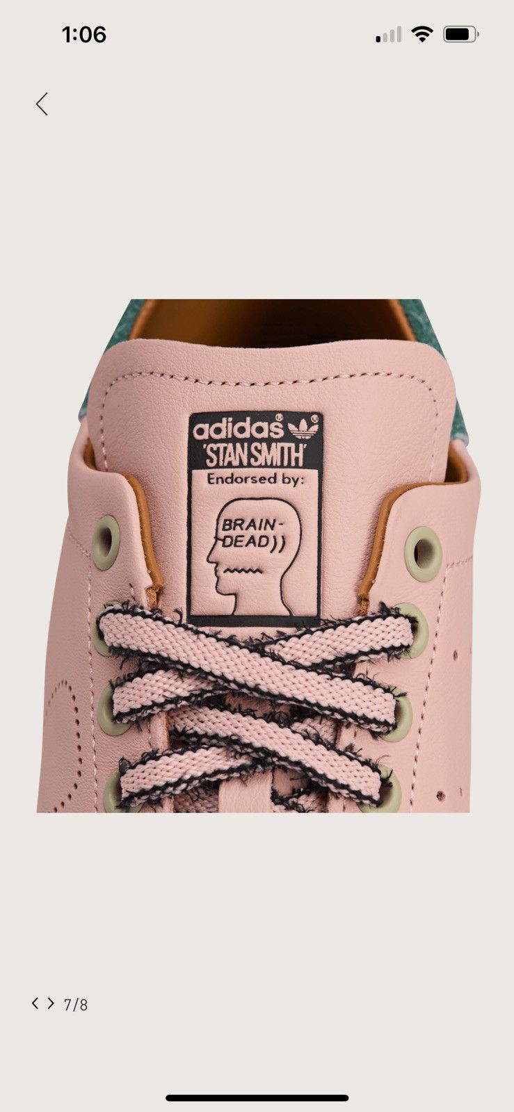 Adidas × Brain Dead Adidas Stan Smith Brain Dead Size US 12 / EU 45 - 6 Thumbnail
