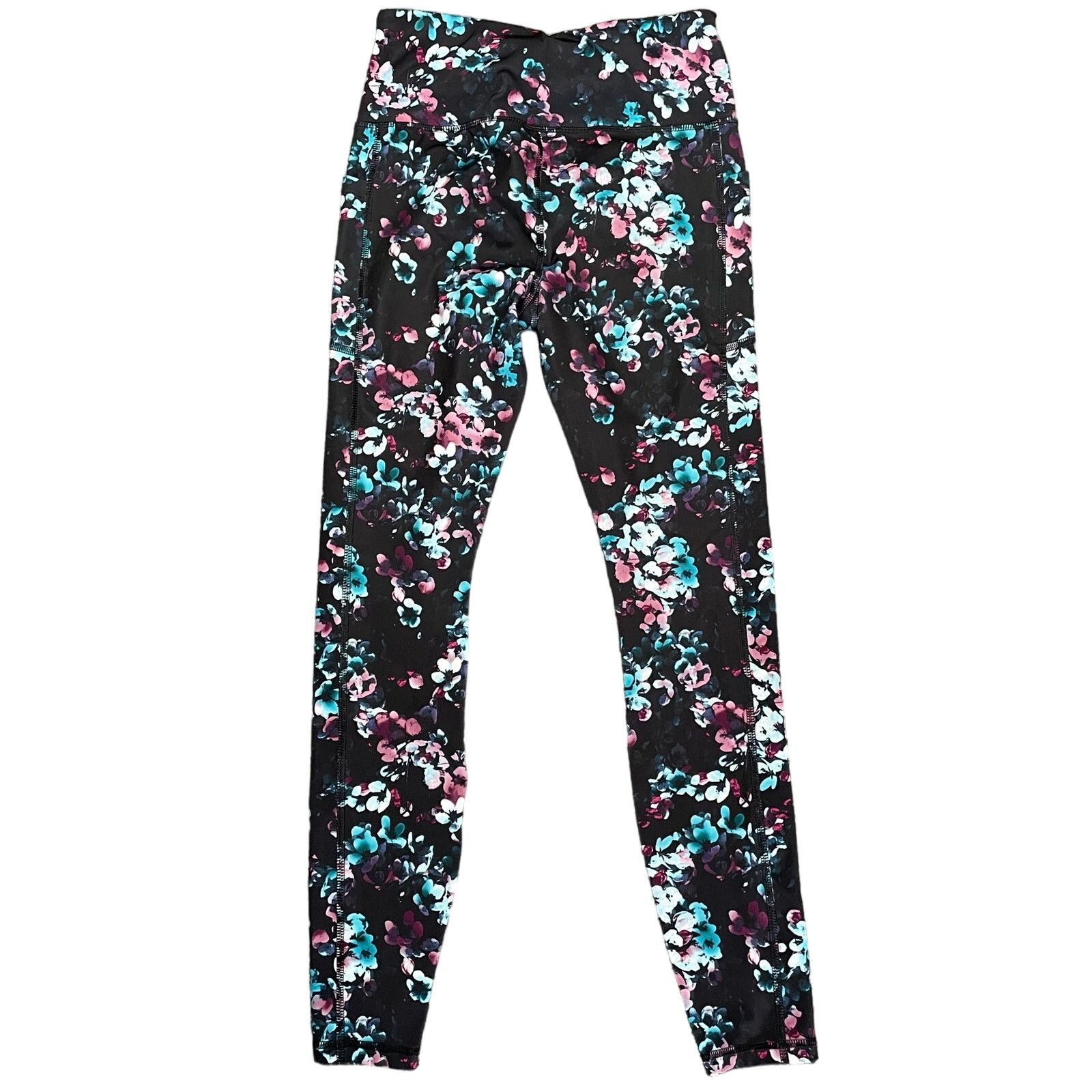 Avia NWOT Avia Floral Active Leggings Size 28" / US 6 / IT 42 - 4 Thumbnail